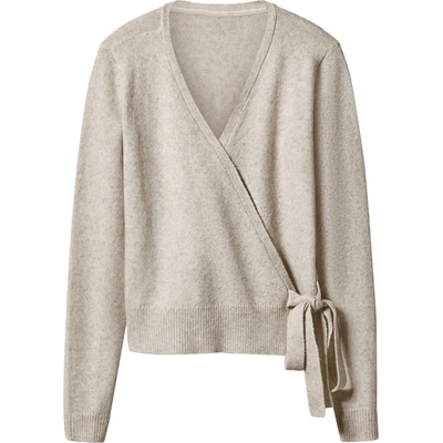 esmara Dámský kardigan s podílem vlny krémová – Zboží Mobilmania