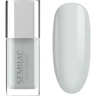 108 Semilac Klasický lak na nehty Nail Lacquer Classic White 9 ml
