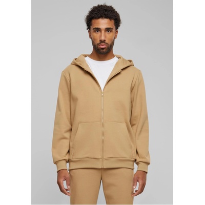 Urban Classics Мъжки суичър в бежово Urban Classics Cozy ZipUB-TB6699-03095 - Бежов, размер 3XL
