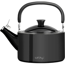 Vialli Design Diamante čajník grafit leštený 1500 ml