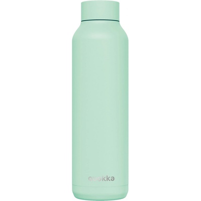 Quokka Nerezová termoláhev Solid Powder 630 ml světle zelená