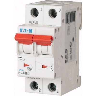 Eaton 2p B 10A 10kA PL7