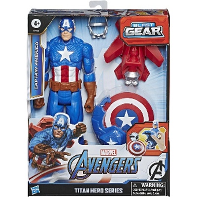 Hasbro Avengers Capitan America s Power FX přislušenstvím 30 cm