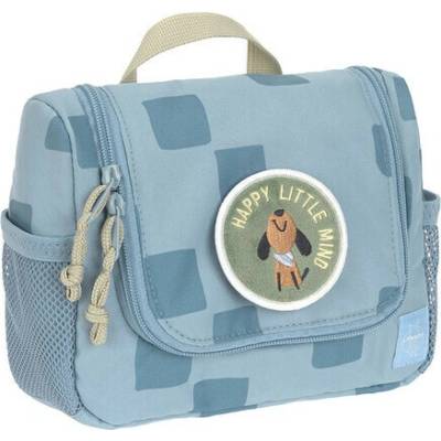 LÄSSIG KIDS detská taštička na hygienu LÄSSIG Mini Washbag Pattern Party blue