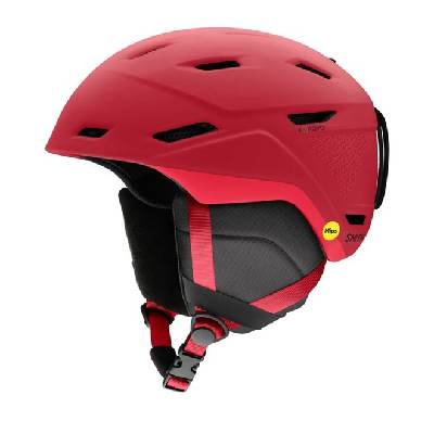 SMITH helma Mission Mips Matte Crimson Geo (3AF) Vel.: M