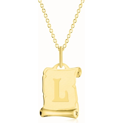 Gemmax Zlatý řetízek s písmenem L GUSYN-00691-36261
