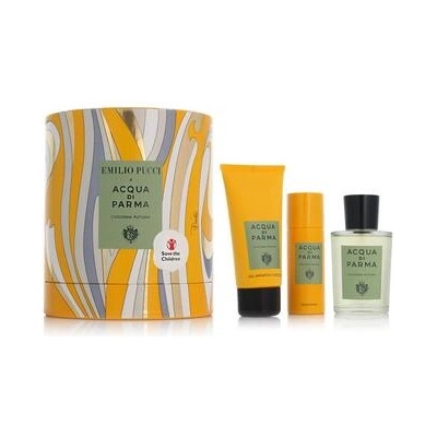 Acqua Di Parma Colonia Futura унисекс комплект 100 мл + душ гел 75 мл + дезодорант 50 мл