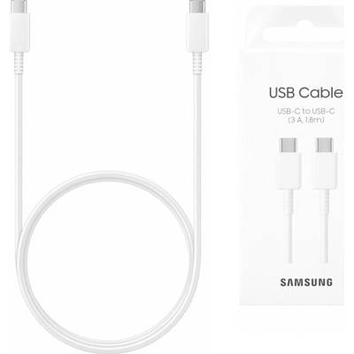 Samsung EP-DX310JWEGEU Type-C Type-C Rychlé nabíjení 1.8m bílý