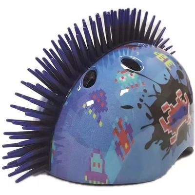 China global TuffNutz: 3D шлем Mohican за защита с променящ цвят - 52-55 см, извънземен стил (200113)