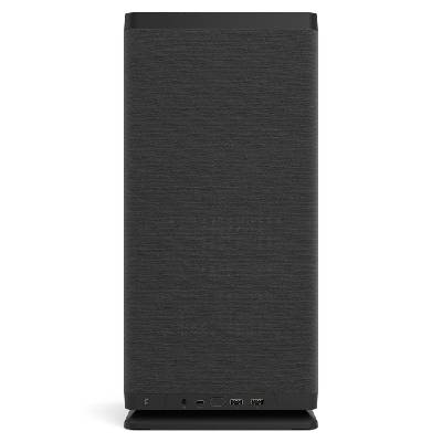 Кутия Fractal Design Mood Black, mITX, 1x USB 3.2 Gen 2 Type-C, 2x USB 3.0, 1x 180mm вентилатор, черна, без захранване (FD-C-MOD1N-02)