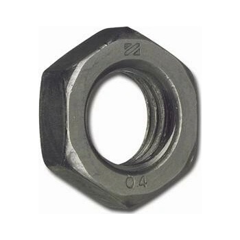 Šestihranná matice nízká ISO8675 04, jemný závit M6x0,75, ocel bez povrch.úpravy (17000 ks)