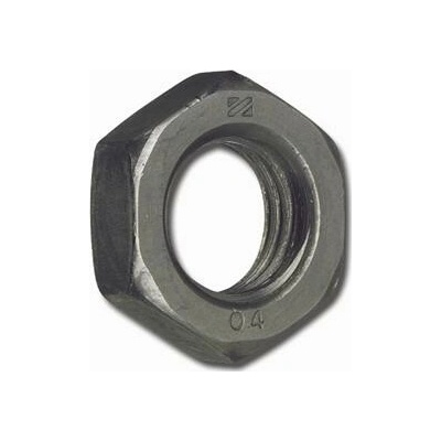 Šestihranná matice nízká ISO8675 04, jemný závit M6x0,75, ocel bez povrch.úpravy (17000 ks)