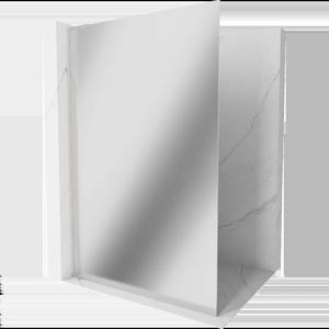 Mexen Kioto L Душ кабина Walk-in 120 x 200 см, огледало, четка никел - 800-120-103-97-50 (800-120-103-97-50)
