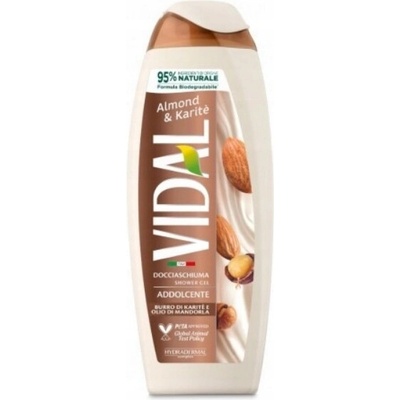 Vidal taliansky sprchový gél Mandľa 250 ml