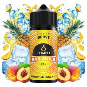 Bombo Bar Juice Hyper Boost Pineapple Peach Ice 10ml/120