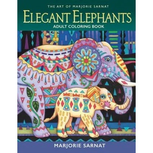 The Art of Marjorie Sarnat: Elegant Elephants Adult Coloring Book | Marjorie Sarnat, Marjorie Sarnat (ISBN: 9780989318983)