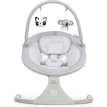 Image 1 of KinderKraft Електрически шезлонг/люлка KinderKraft, 2 в 1, LULI, Сива (NEW023069)