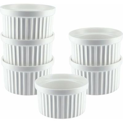 Sada zapékacích misek 6 ks bílé Ruhhy 25705 – Zboží Mobilmania