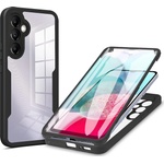Techsuit Калъф за Samsung Galaxy Galaxy A14 4G / A14 5G + калъф - ColorVerse 360 Series - черен