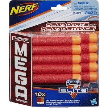 Nerf Arrows N-Strike Elite Mega 10 ks A4368