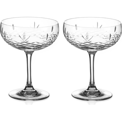 Diamante broušené sklenice na šampaňské Gatsby Crystal 2 x 300 ml