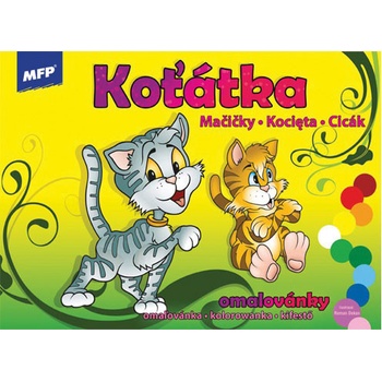 Omaľovanka Mačičky MFP Papier