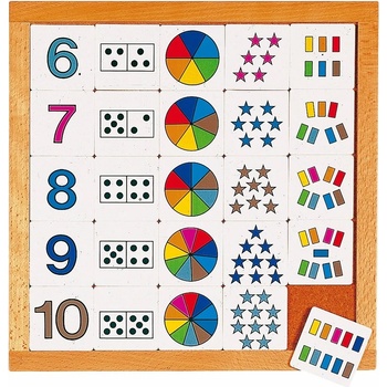 Image 1 of Educo Диаграма за броене от 6 до 10, Educo (E522177)