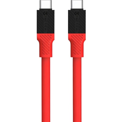 Tactical Fat Man кабел USB - C / USB - C - 1м - Червен KP31176 (31176)