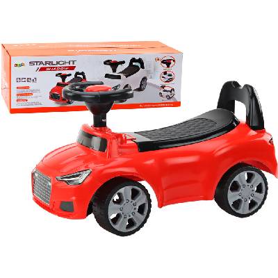 LEAN Toys Jazda do auta s operadlom QX-3396 Úložný box na klaksón červený