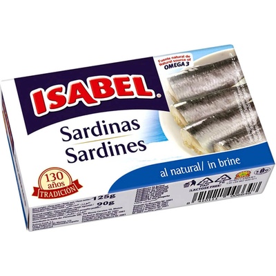 Isabel Sardinky ve vlastní šťávě 125 g