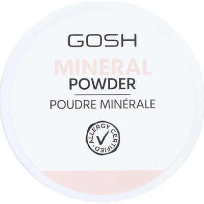 Gosh Mineral Powder minerální pudr 004 Natural 8 g