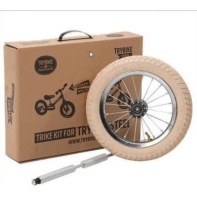 Trybike Сет, който трансформира колелото за балансиране Trybike във Винтидж Триколка