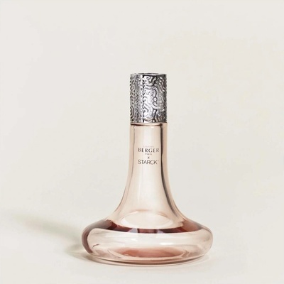 Maison Berger Paris Dárková sada katalytická lampa Starck růžová + Peau de Soie 500 ml