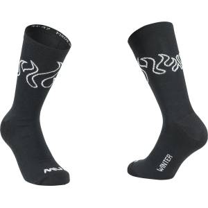 Northwave Мъжки чорапи за колоездене Northwave Fire Sock Cycling socks - Black - размер 36-39 (EU) (207-1848-0112)