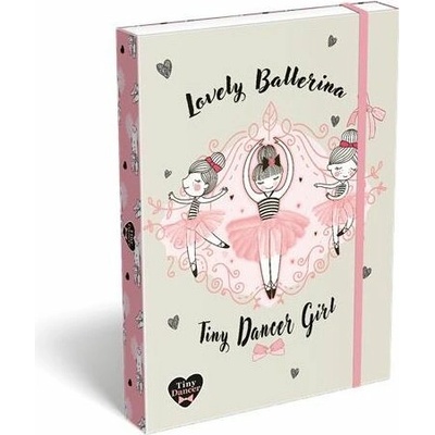 Lizzysuli box na sešity A4 "Tiny Dancer, Lovely Ballerina"