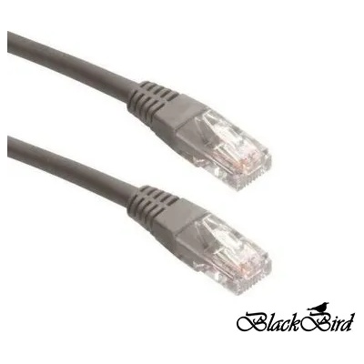 BlackBird Кабел Patch UTP CAT. 6 5 м сив BH1232 (BH1232)