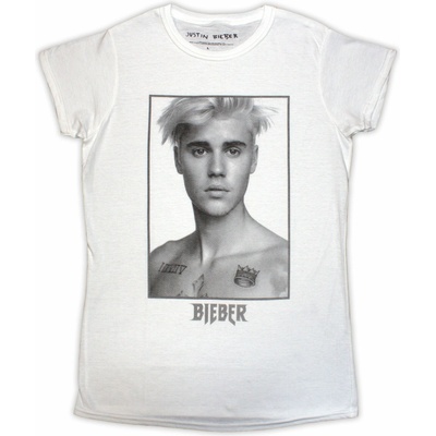Justin Bieber tričko Sorry Ladies Žena Biela