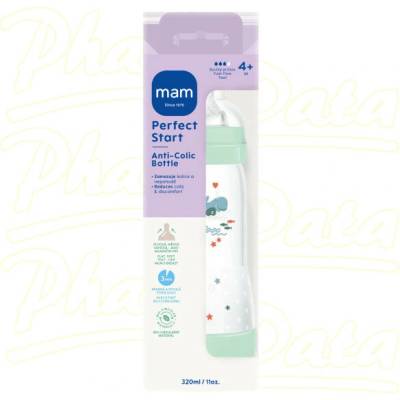 Mam Dětská antikoliková lahev Perfect Star mátová 320 ml