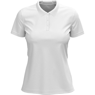Stedman polo claire / Дамска еластична поло тениска от плътен памук - шистово сива xs (05974000100)