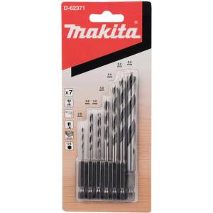 Makita - Комплект от 7 свредла за дърво D-62371 (D-62371)