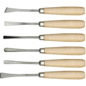 Vorel sada dlát 6 ks řezbářská TO-25700