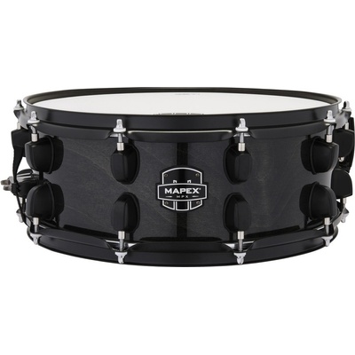 Mapex 14" x 5.5" MPX Maple/Poplar Hybrid Shell Transparent Midnight Bl