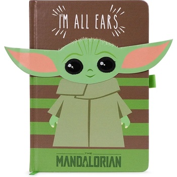 Pyramid International Тефтер Pyramid Television: The Mandalorian - I'm All Ears (Green) (SR73280)