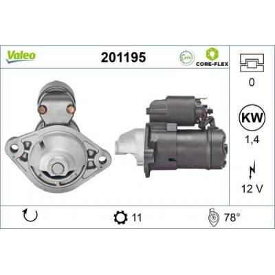 Startér VALEO 201195