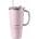 Buydeem Thermal mug with straw 700 ml, model DS57, color Pink