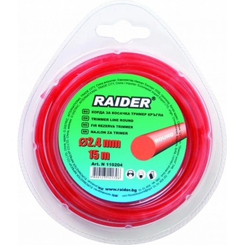 Raider Корда за косачка и тример - кръгла Raider - 2.40 mmx15 m (110204)