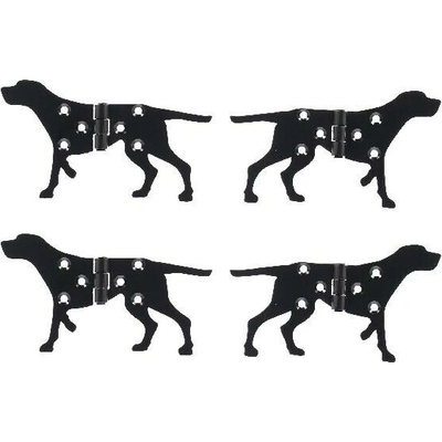 Pant pes DOG, černá, 12x0,6x7cm, pravý(č.1)/levý(č.2)|výběr z variant|Esschert Design - produkt č. 2