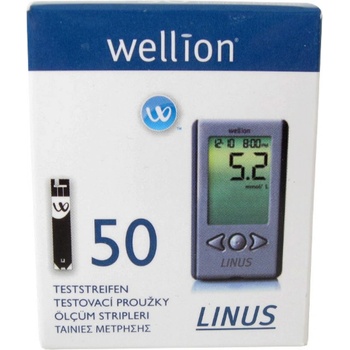 Wellion Linus proužky diagnostické 50 ks