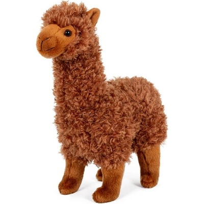 Teddies Lama Alpaka hnedá 30 cm