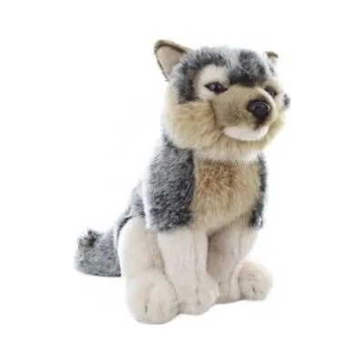 Vlk UNI TOYS lesní 21 cm